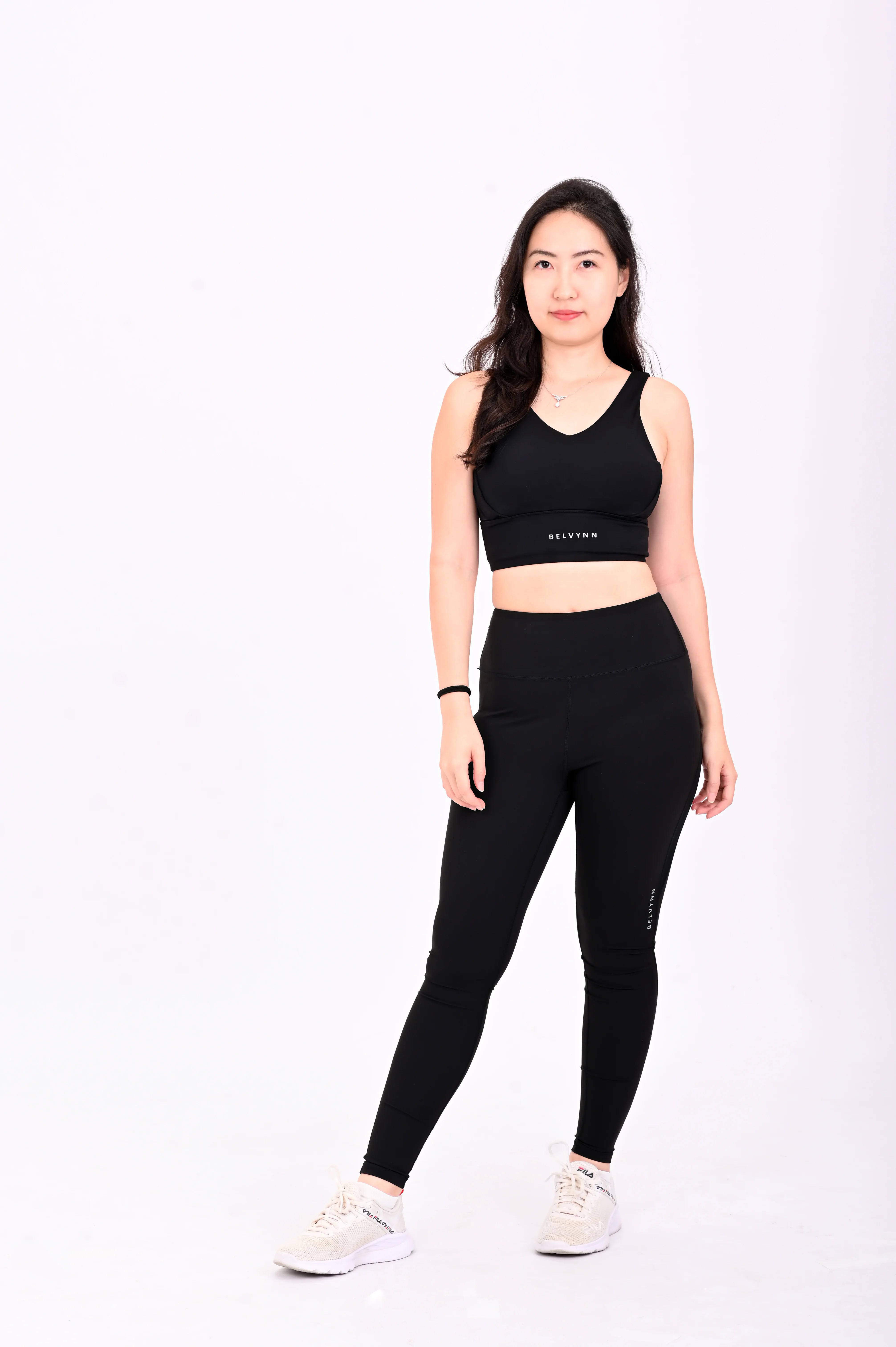 Unstoppable Black Full-Length High-Waist Yoga Pants | BELVYNN