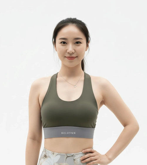 BELVYNN Women’s Premium Activewear Sport Bra Signature collection - Belvynn