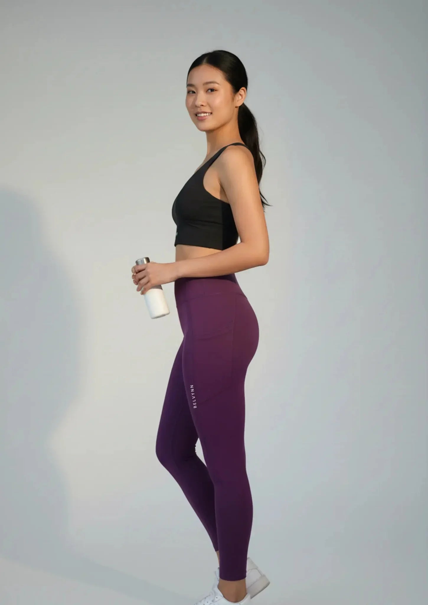BELVYNN Women's Premium Activewear Yoga Pants (Cropped 7/8) - Belvynn